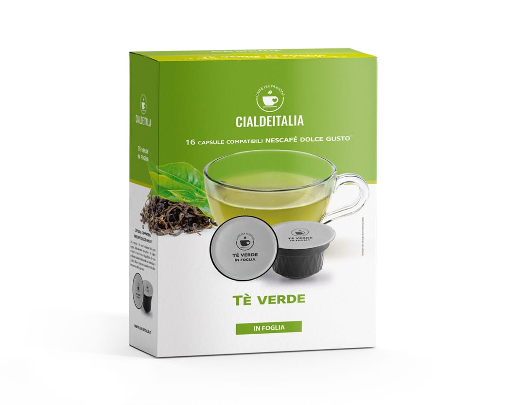 Tè Verde in foglia - 16 capsule
