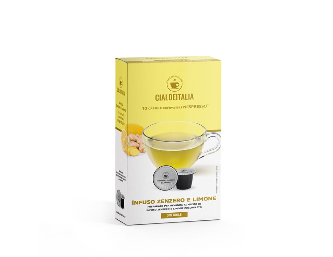 Infuso Zenzero e Limone - 10 capsule