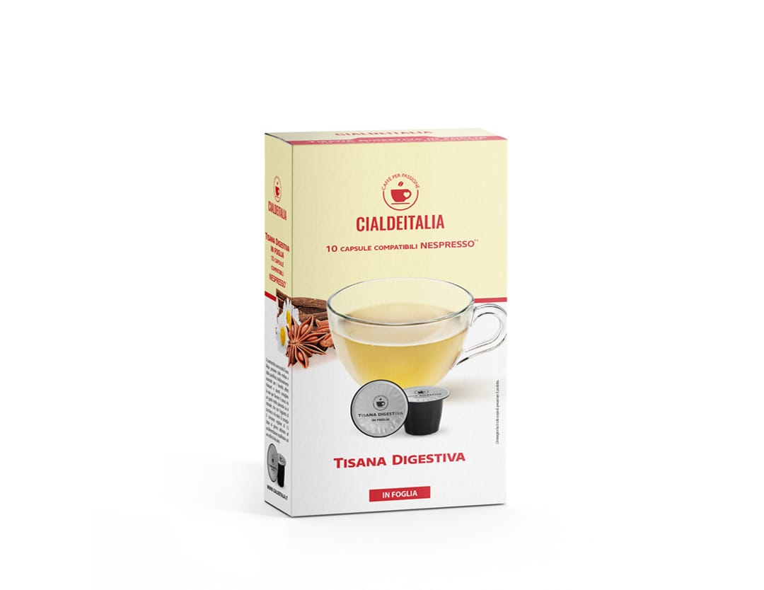 Tisana Digestiva in foglia - 10 capsule
