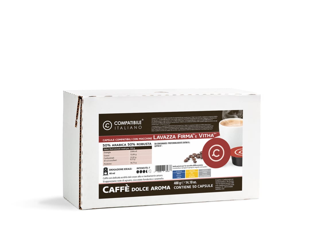 Caffè Dolce Aroma - 50 capsule